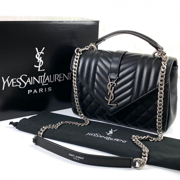 YVES SAİNT LAURENT YSL MEDİUM COLLEGE GUMUS